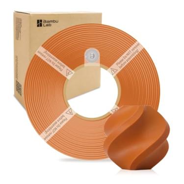 Imagem de Refil de filamento PETG HF Bamboo Lab 1,75 mm de alta velocidade, fácil de imprimir, textura suave, ecológico com RFID para Bambu Lab X1, P1, série A1 1 kg (2,2 lbs), exclui carretel +/- 0,03 mm