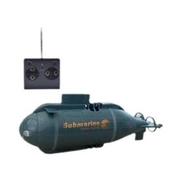 Imagem de Submarino Elétrico RC Para Meninos Com Câmera 30W HD Brinquedo De Cont