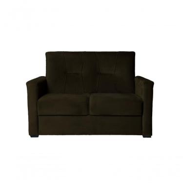 Imagem de Sofá 2 Lugares Pequeno Alice E Porta Controle HerreiroMarrom