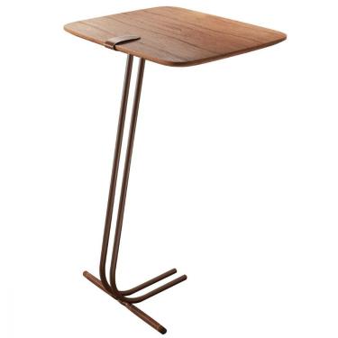 Imagem de Mesa Apoio Lateral para Sofá Lisboa Pé Café Cinamomo