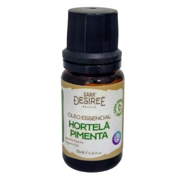 Imagem de Óleo Essencial de Hortelã Pimenta 10ml - 100% Puro e Natural - Sara De