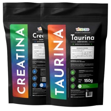 Imagem de Creatina Pura Monohidratada + Taurina Em Pó (150g, Sem sabor)