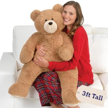 Imagem de Vermont Teddy Bear Animais de pelúcia grandes – Urso de pelúcia grande, 91 cm