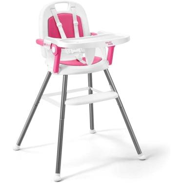 Imagem de Cadeira de Alimentação 3 em 1 Berry Multikids - Rosa