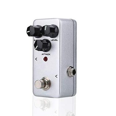 Imagem de RiToEasysports Pedal de Sustentação de Compressor KOKKO FCP2 Compacto para Guitarristas - Indicador LED para Apresentações Ao Vivo - 1 X Manual do Usuário Mostrado como Fotos