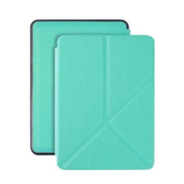 Imagem de Akacy Capa com função auto despertar/hibernar/à prova d'água para Kindle (10ª geração, modelo: J9G29R, lançado em 2019) capa dobrável especial de 6 polegadas (8)
