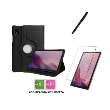 Imagem de Capa Para Tablet Lenovo Tab M9 Kit Completo Capa Película Caneta Touch