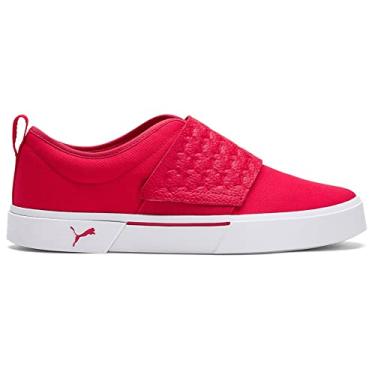 Imagem de PUMA El Rey II Logomania Tênis masculino casual sem cadarço, Red Excursion Plain Getaway Solids, 4