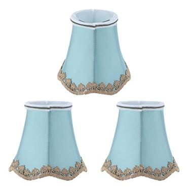 Imagem de Acouto Abajur Verde de 3 Unidades, Tampa de Lâmpada E14 Com Clipe, Design Europeu Moderno para Casa, Hotel, KTV e Clubes, Acessórios de Iluminação Elegantes para Sala de Estar e Decoração de Quarto