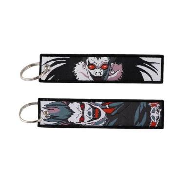 Imagem de Chaveiro Unissex De Anime Bordado Para Motocicletas E Carros Acessório