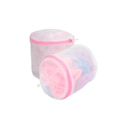 Imagem de Saco Para Lavar Roupas Delicadas Poliéster Proteção Praticidade Na Lavagem