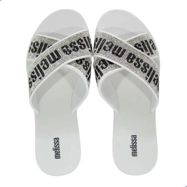 Imagem de Tamanco Melissa M-Lover Slide Deluxe Ad Branco