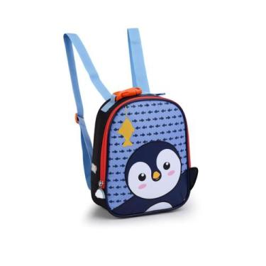 Imagem de Lancheira Térmica Infantil Creche Bichinhos Divertida - Seanite, Preto