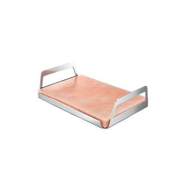 Imagem de Pedra de Sal do Himalaia Electrolux com Base de Aço Inoxidável para Cooktop de Indução NA