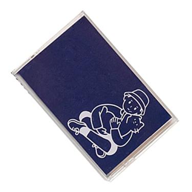 Imagem de HEEPDD 100 Folhas de Notas de Memorando de Desenho Animado, Mini Pads de Escrita Scarpbook Notes Notes NotePads List para Fazer a Lista para o Escritório da Escola Em Casa Nan (Azul)