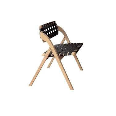 Imagem de Cadeira dobrável de madeira multifuncional dobrável portátil de madeira para lazer cadeira de praia cadeira de pesca cadeira de acampamento cadeira dobrável de jardim adequada para uso interno e