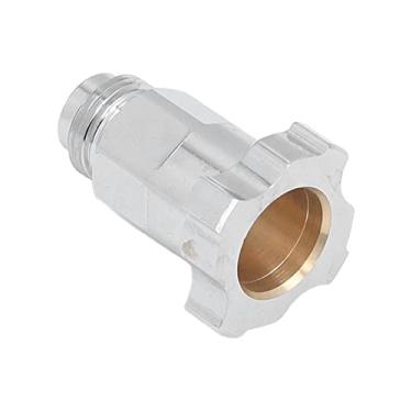 Imagem de GLOGLOW Conector de Copo de Spray, Aço Inoxidável, Conector de Pote Durável, Ideal para Aerógrafo e Rega Pode Usar Tinta, Revestimento e Tratamento de Parede (Rosca Externa G3/8)