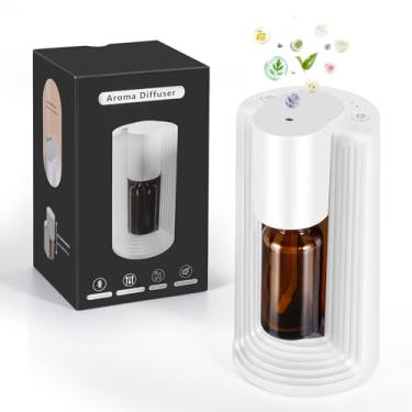 Imagem de SOPPY Difusor de óleo essencial sem água, difusor de aromaterapia portátil recarregável com 3 níveis de névoa e 3 temporizadores, serve para garrafas de 10/20 ml, nano-névoa ultra-silenciosa para casa