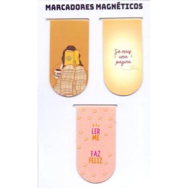 Imagem de Livro Marcador - Ler Feliz - CATAVENTO, Sortido