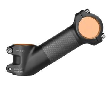 Imagem de Mesa de guidão de 31,8 mm para bicicletas MTB e de estrada, com ângulos de 25/35 graus e distâncias cúbicas de 60/70/80/90/100/110 mm.(35 Degree 110mm)