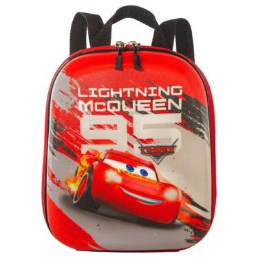 Imagem de Mochila Escolar Menino 3d Rigida Carros Relâmpago Mcqueen-Unissex