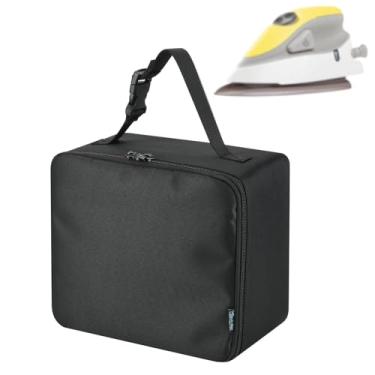 Imagem de Beautyflier Bolsa de transporte de ferro a vapor para mini ferros Oliso M3Pro e M2Pro, estojo de transporte para mini ferros de viagem, bolsa protetora de armazenamento com alça de fivela para