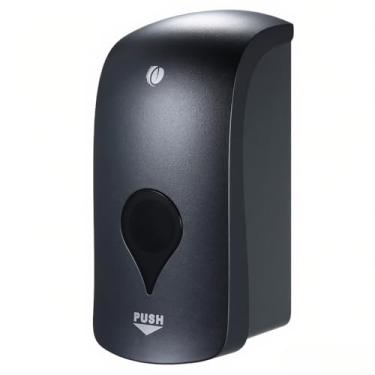 Imagem de 1000ml Dispenser de Sabonete Montado em Parede Suporte Manual para Líquido Chuveiro e Shampoo com Design Trava na Base Locais Públicos Comerciais