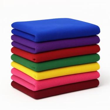 Imagem de Kit 4 Panos de Chão Microfibra Multiuso 1m x 60cm Gigante para Limpeza Rápida e Absorção Eficiente em Diversos Ambientes (4 PANOS 60cm x 50cm)