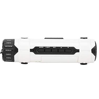 Imagem de Mingzhe Lanterna Eletrônica Despertador Digital Termômetro 3 Em 1 Multifuncional Display de Hora Mundial para Viagens de Escritório Em Casa