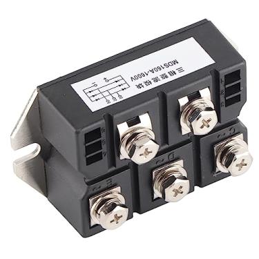 Imagem de Acouto Módulo de Potência Retificador de Diodo de Alto Desempenho, 3 Fases, 160a, 1600v, Com 5 Terminais, Placa de Cobre, Dissipação de Calor para Inversores Pwm