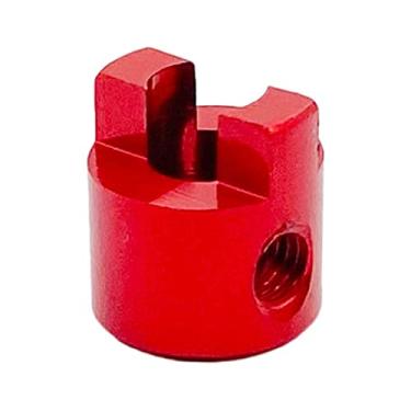 Imagem de Milageto Eixo de Transmissão para Barco RC, Suporte de Hélice DIY em Liga de Alumínio, Garfo de Remo para Lancha RC, Acessórios para Barcos Elétricos em Miniat, 3mm vermelho