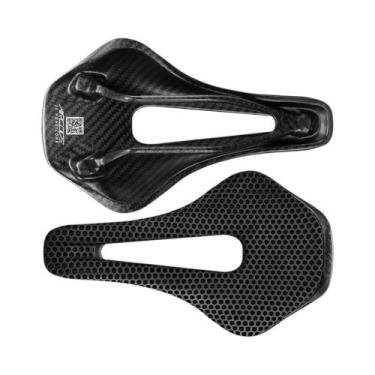 Imagem de Selim De Bicicleta Ultralight Respirável Em Carbono Totalmente Impress