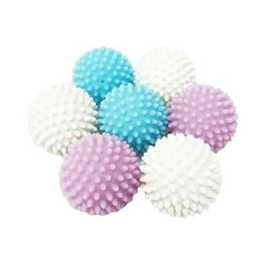 Imagem de Bolas De Lavagem Reutilizáveis Antiemaranhamento Amaciante De Tecido R