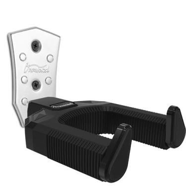 Imagem de Suporte de parede para guitarra Onmiwod Auto Lock Silver Metal Headsto