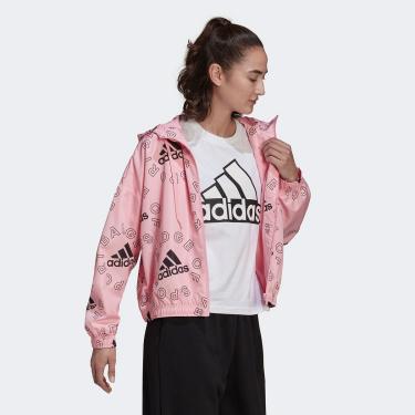 Imagem de Jaqueta Corta-Vento Adidas Favourites Feminina-Feminino