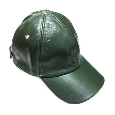 Imagem de Boné de Couro na cor Verde - Riks