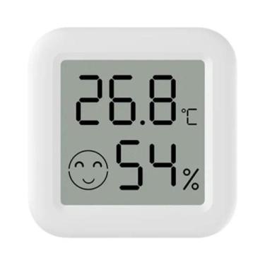 Imagem de Sensor De Temperatura E Umidade Zigbee 3.0 Para Casa Inteligente Com C