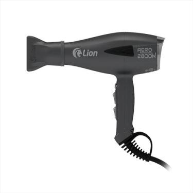Imagem de Secador de Cabelo Profissional para Salão 2800W  Lion Aero, Cinza