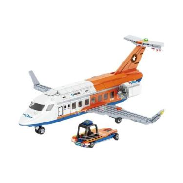 Imagem de Conjunto De Blocos De Montar DIY Para Meninos 3 Em 1 Série Cidade: Avi