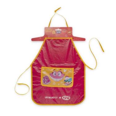Imagem de Avental Infantil Impermeável com Bolso Fini - Cabide com 1 Und Leo&Leo