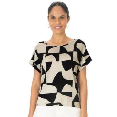 Imagem de BLUSA MALWEE MANGA CURTA FEMININO-Feminino