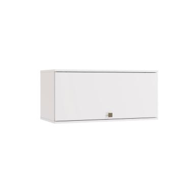 Imagem de Armário Aéreo Celeste Kappesberg 100% Mdf 1 Porta Basculante Branco 80cm