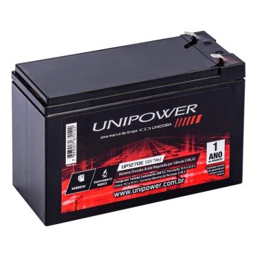Imagem de Bateria Selada Nobreak 12v 7ah - Unipower - Up1270e 08k292