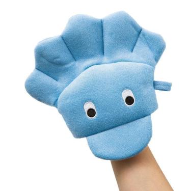 Imagem de Esponja Para Banho Infantil Polvo Formato Luva - Clingo