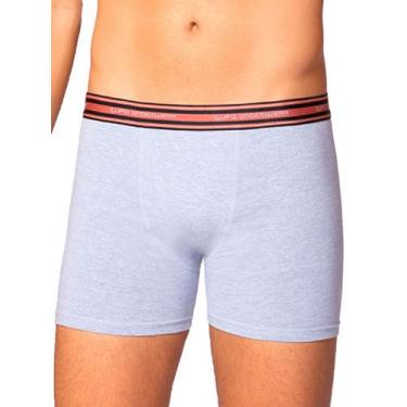 Imagem de Cueca Boxer Lupo 523-003, Cinza, P