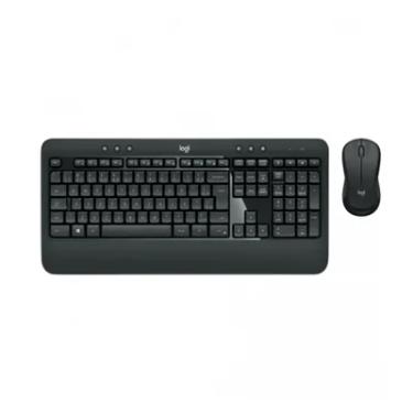 Imagem de Kit Teclado E Mouse Sem Fio Logitech Mk540 Preto