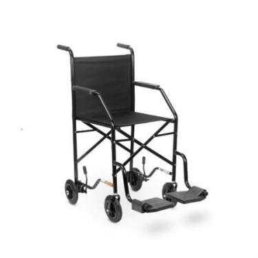 Imagem de Cadeira De Rodas Dobrável Econômica CDS Leve e Compacta Para Transport