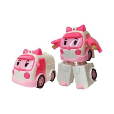 Imagem de Boneco De Ação De Anime Para Crianças, Robô Policial Coreano, Transfor