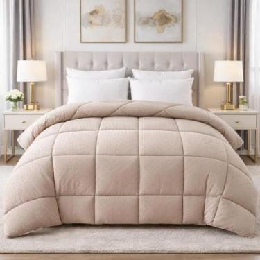 Imagem de Edredom Dupla Face Queen 2,40m x 2,60m Poá Cama Cobertor Bolinha - Bes