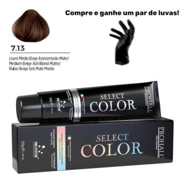 Imagem de Coloração Permanente Baixa Amônia Tinta de Tons Louro Claro, médio, do